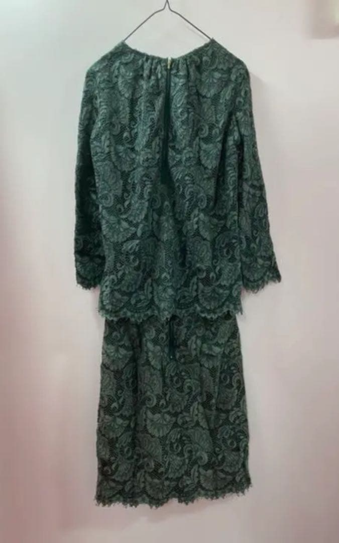 drawer レースブラウス&スカート セットアップ