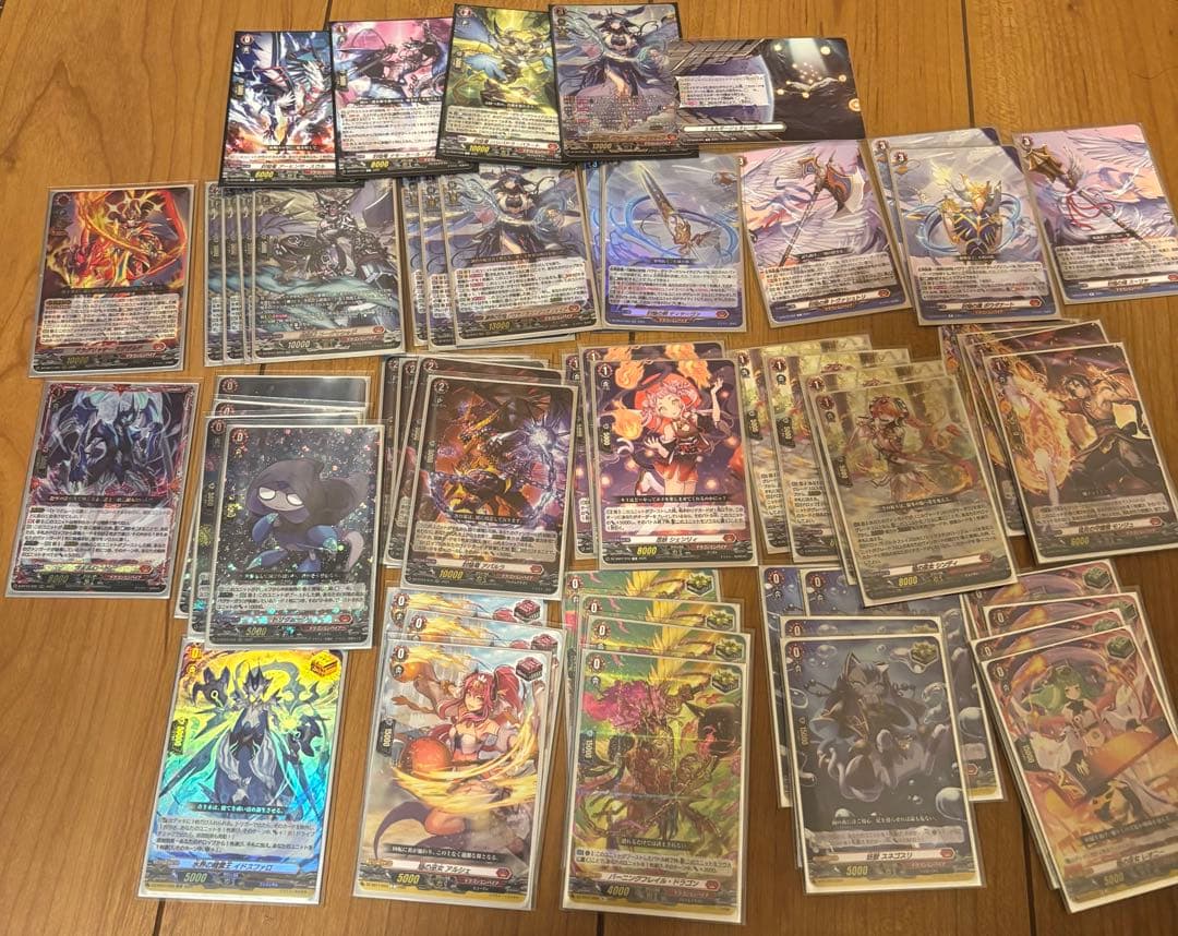 り*く様 ヴァンガード バヴサーガラ　デッキ　スリーブ付