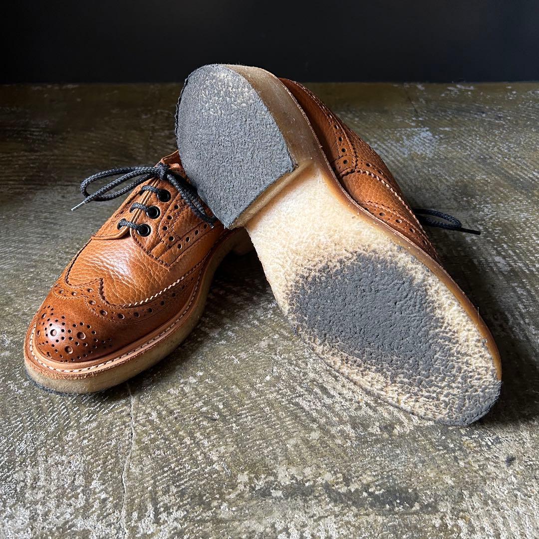Trickers トリッカーズ ウィングチップ ローカット　サイズUK7