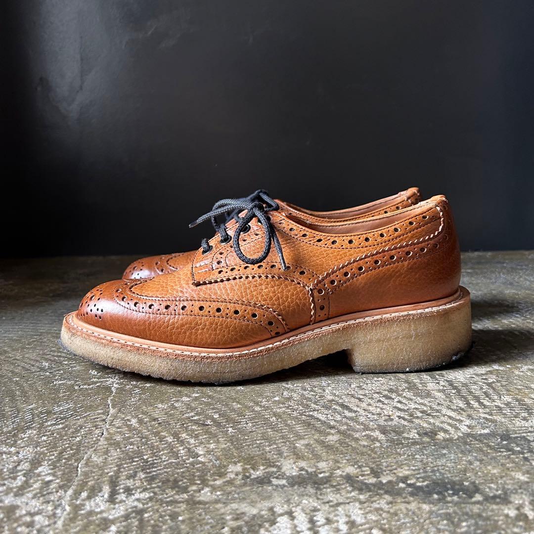 Trickers トリッカーズ ウィングチップ ローカット　サイズUK7
