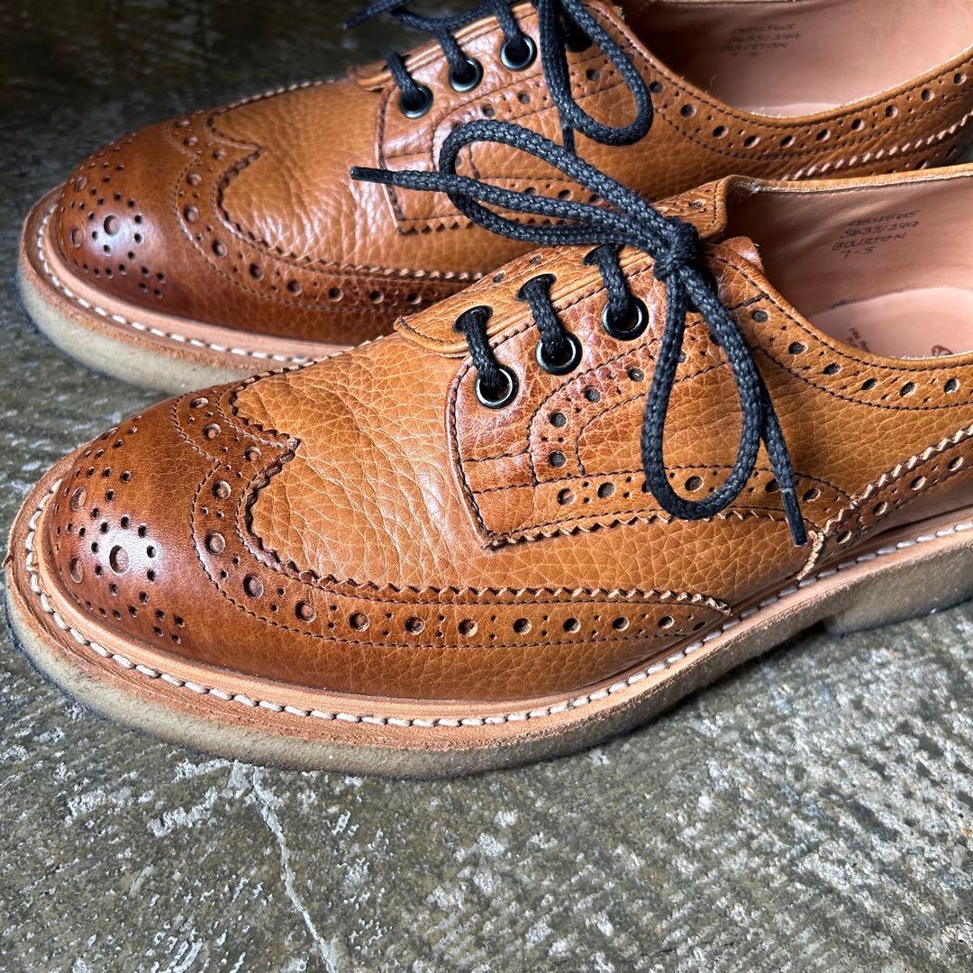 Trickers トリッカーズ ウィングチップ ローカット　サイズUK7
