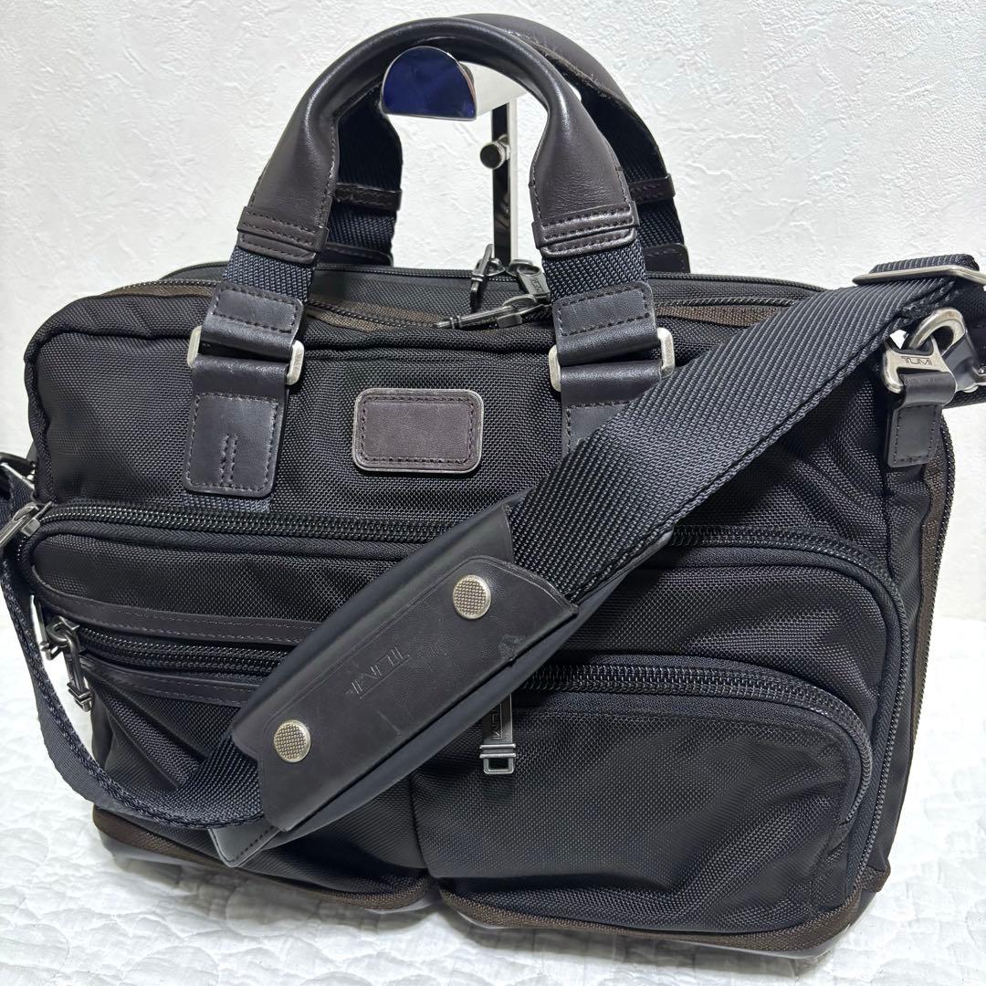 【美品】TUMI トゥミALPHA BRAVO ビジネスバッグ 2way