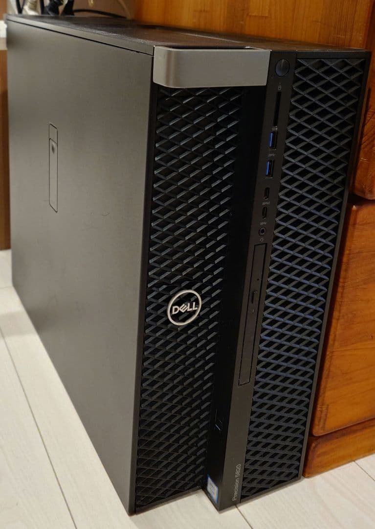 Dell precision T5820 メモリ64GB SSD512GB