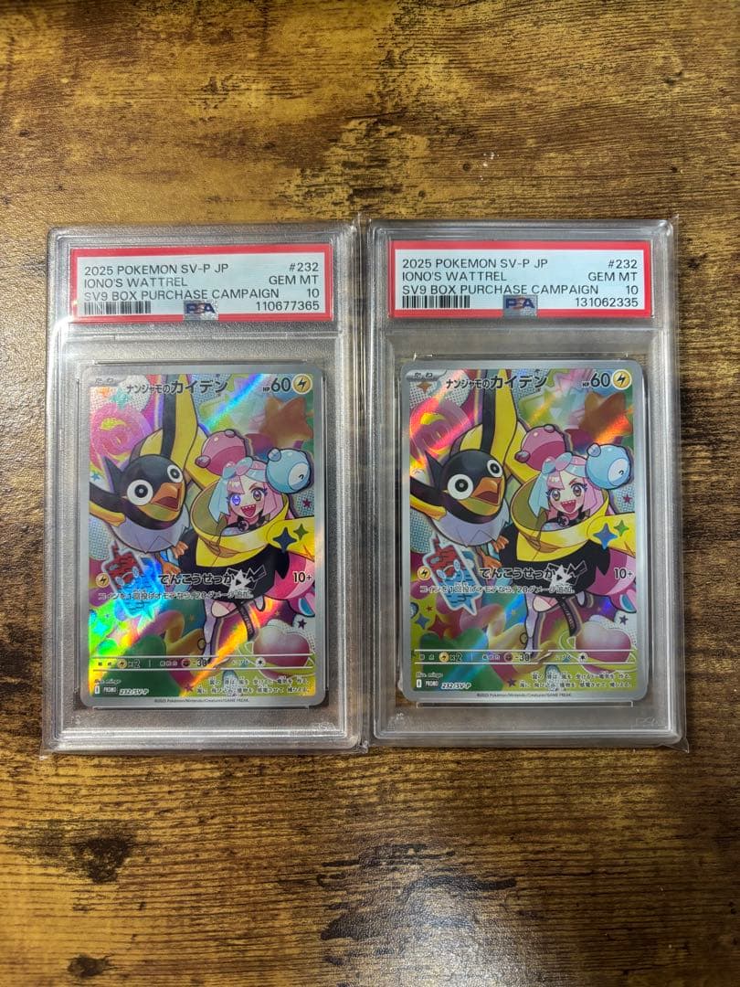 ナンジャモのカイデン プロモ SV-P PSA10 2枚セット