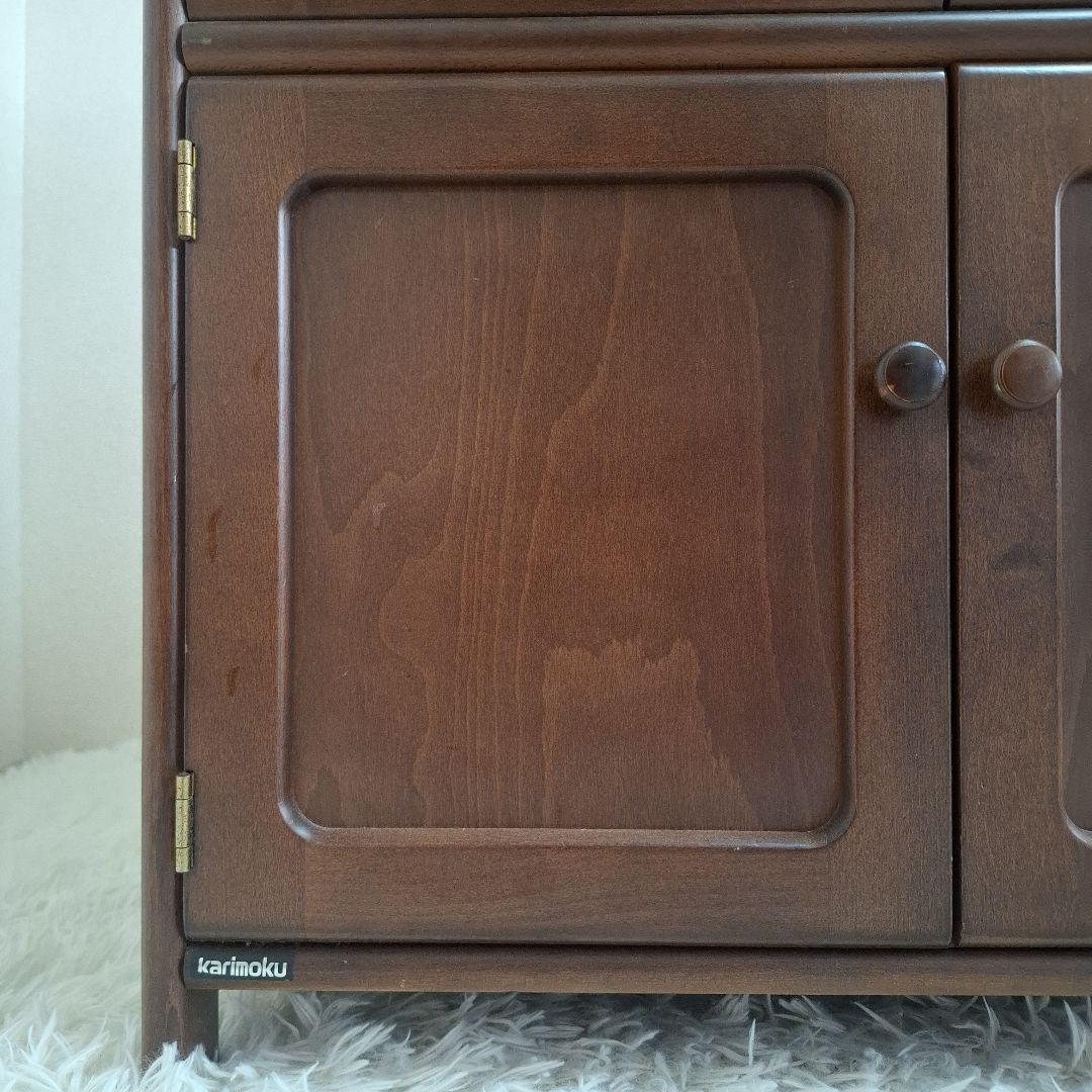 【送料無料】karimoku カリモク オールドカリモク 電話台 ファックス台
