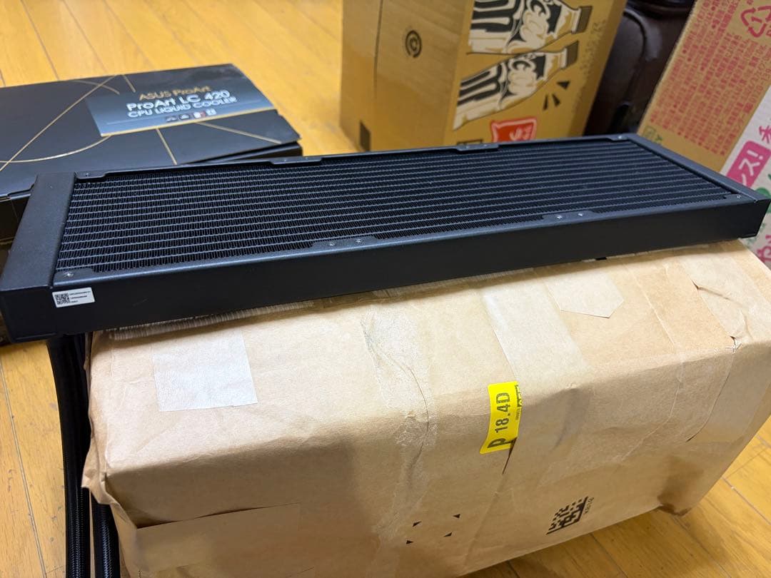 【美品】　ASUS ProArt LC 420 CPU簡易水冷クーラー納品書付き