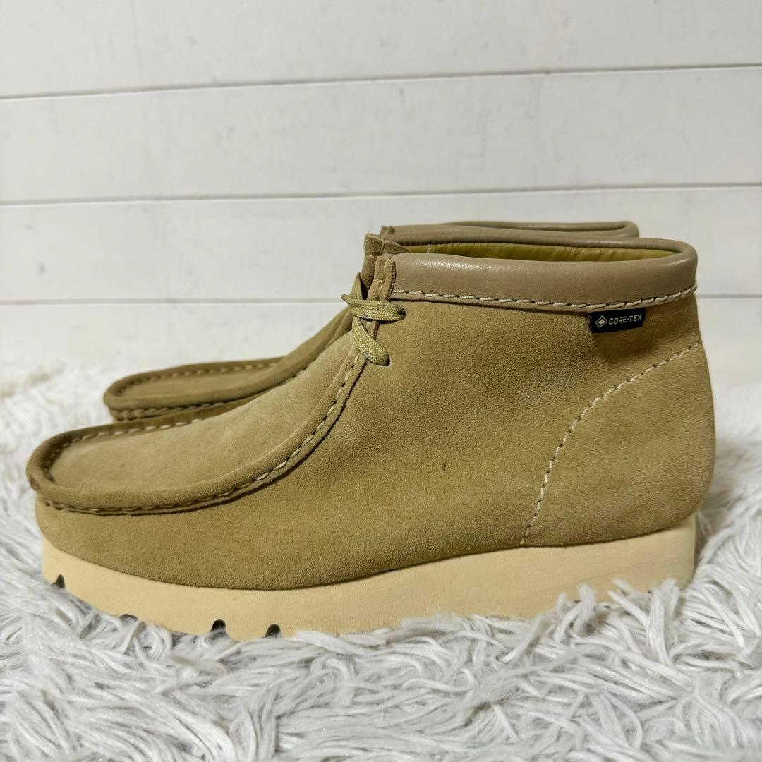 未使用✨Clarks クラークスオリジナルズワラビー　ゴアテックス　スエード