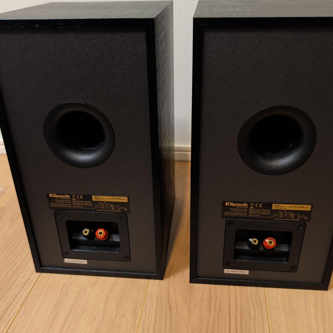 KLIPSCH R-51M ブックシェルフスピーカー ペア 動作確認済み