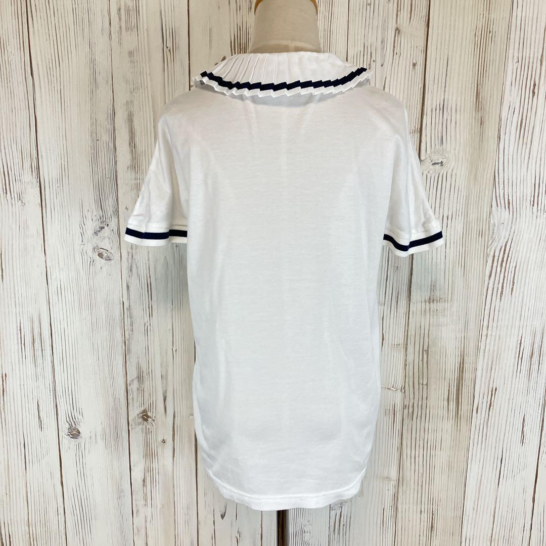 【希少】FRED PERRY ＊ フリル襟 ライン入り ポロシャツ