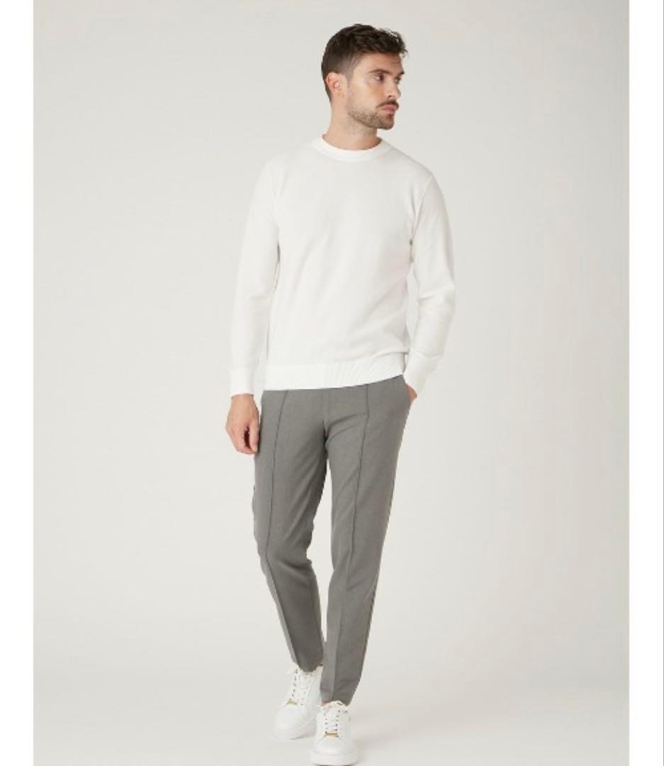 AOURE マルペンサ　4SEASONS PANTS　グレー　Mサイズ