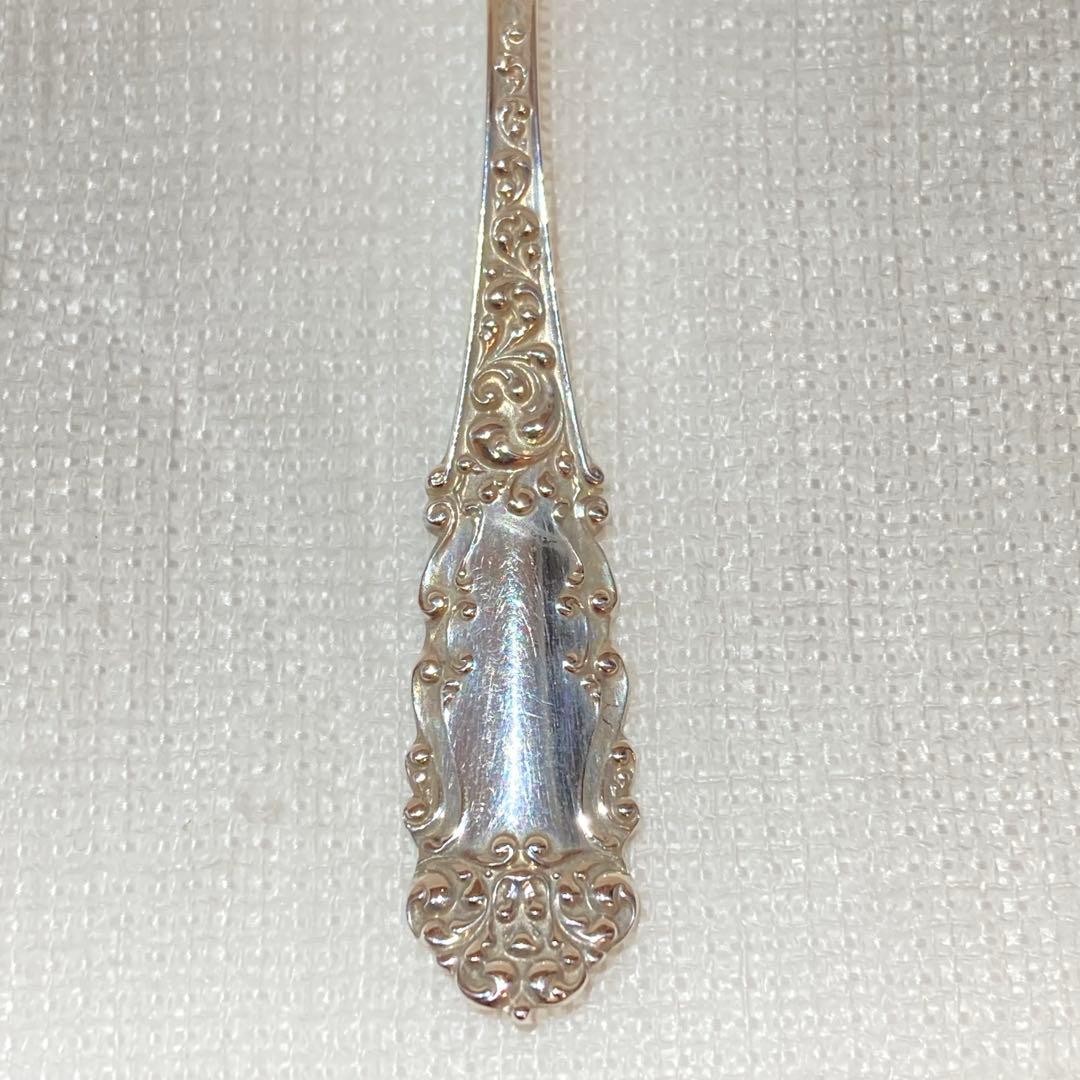 86 純銀豪華装飾モカスプーン4本セット