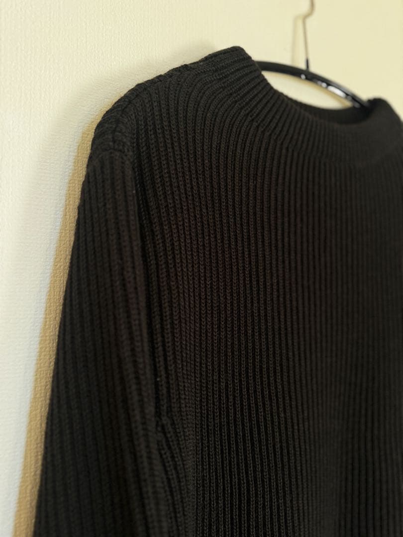 ANDERSEN-ANDERSEN ダークカーキ ニットセーター