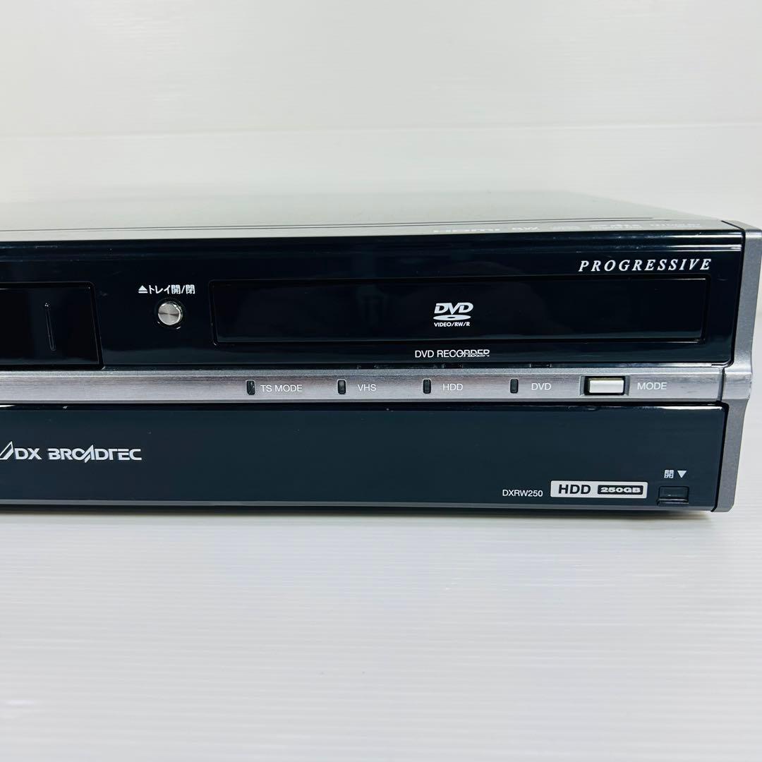 DXアンテナ DXRW250 VHS複合レコーダー　分解メンテナンス済み