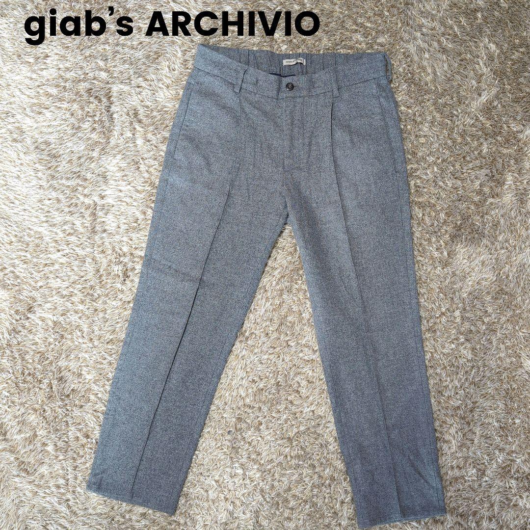 giabsarcivio ジャブスアルキヴィオ メンズスラックス