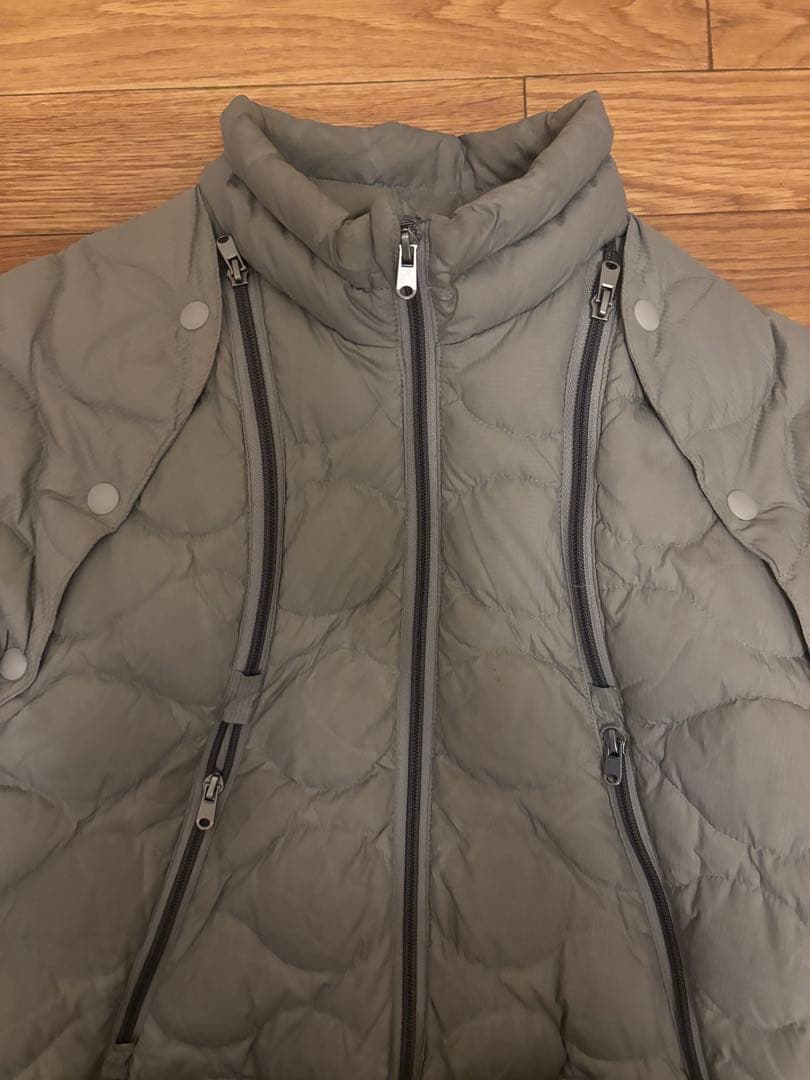 ダウン BAL バル REMOVABLE SLEEVE DOWN JACKET