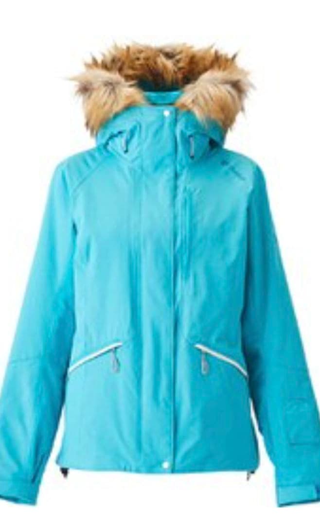 りせさま専用 Goldwin 青色 スキーウェア ファー付き♡カッコいい