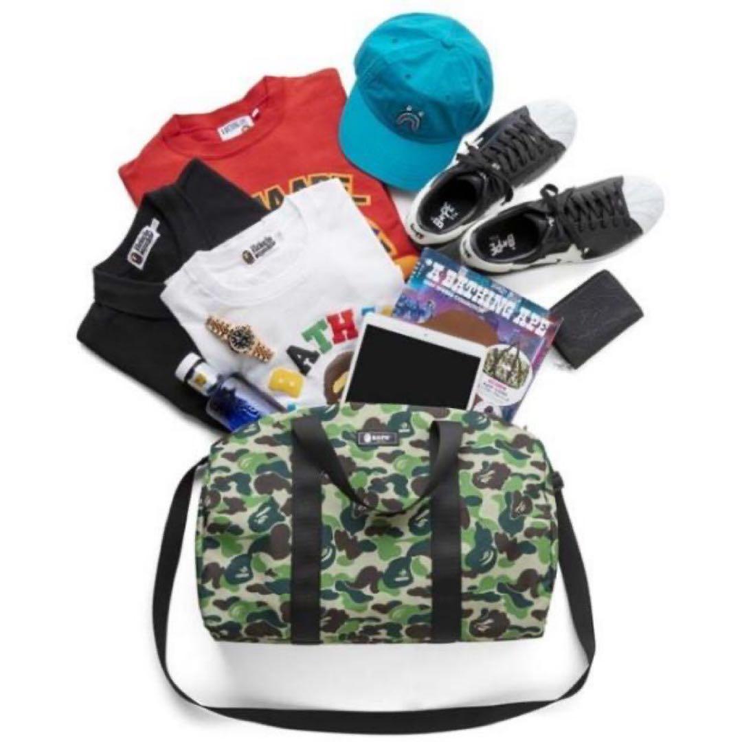 きらBAPE◆A BATHING APE／◆カモ迷彩ダッフルバッグ◆付録品