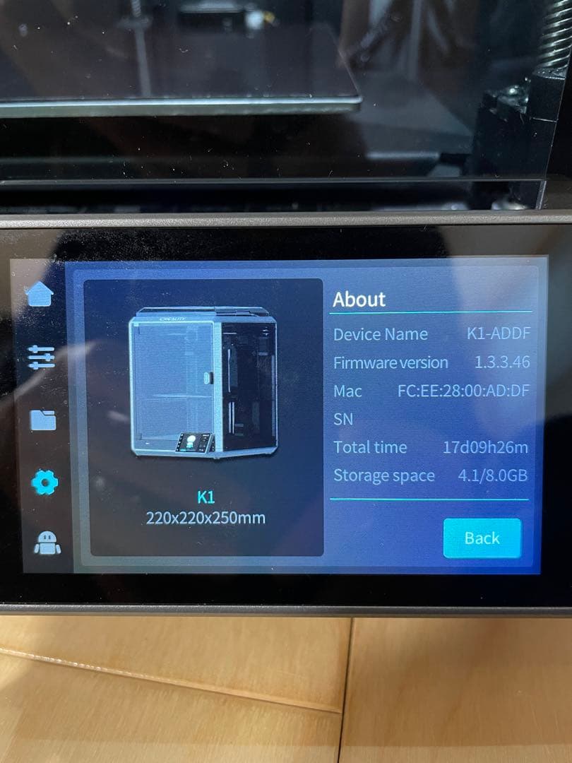 CREALITY K1 3Dプリンター 本体