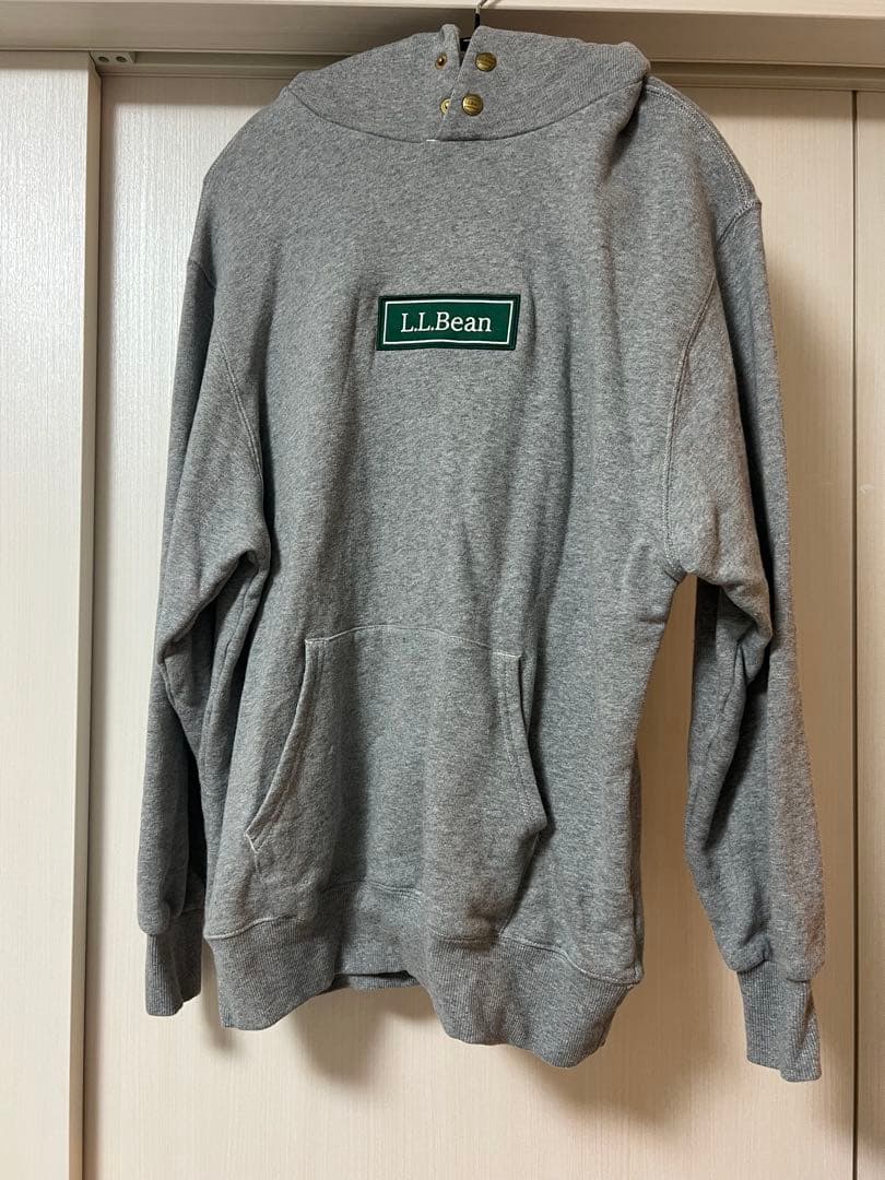 L.L.Bean x BEAMS グレー スウェットフーディー