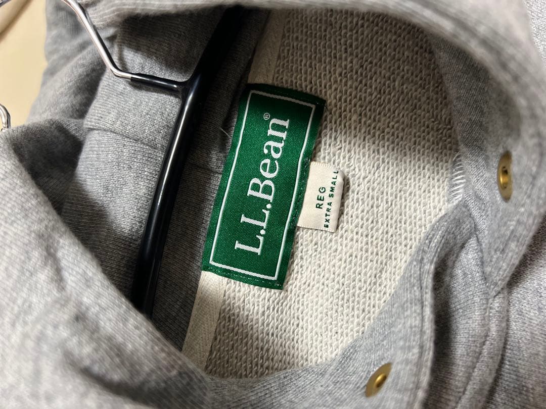 L.L.Bean x BEAMS グレー スウェットフーディー