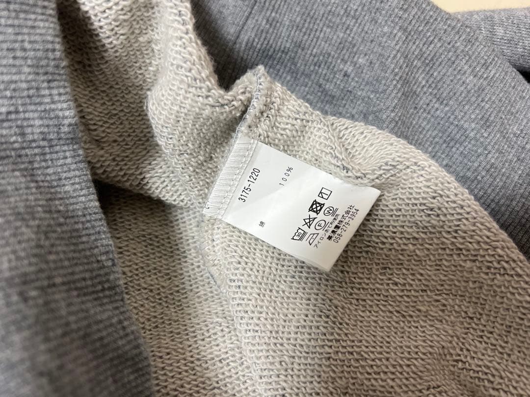 L.L.Bean x BEAMS グレー スウェットフーディー