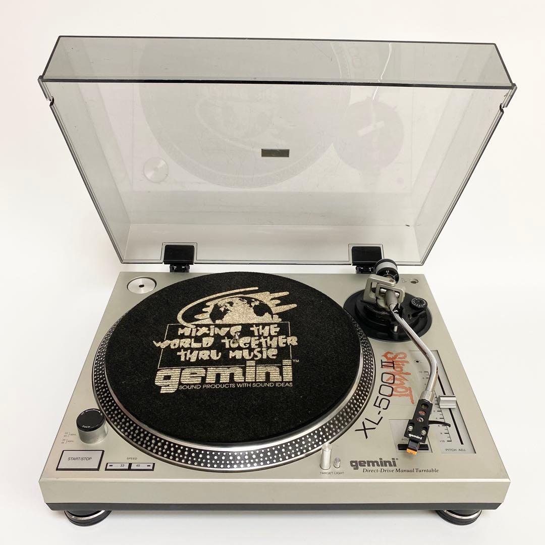 gemini xl-500II ジェミナイ xl-500 ii ターンテーブル