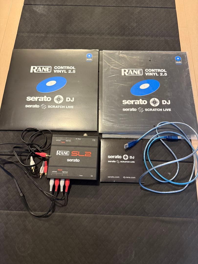 Rane SL2 Serato DJ インターフェース　バイナル2枚　CD2枚