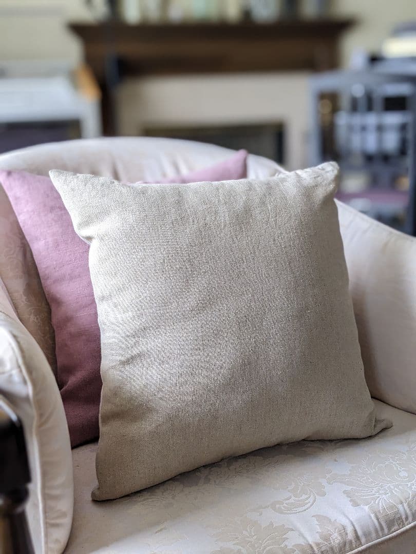 ウィリアムモリス　ピュアストロベリーシーフ　エンブロイダリー　クッションカバー