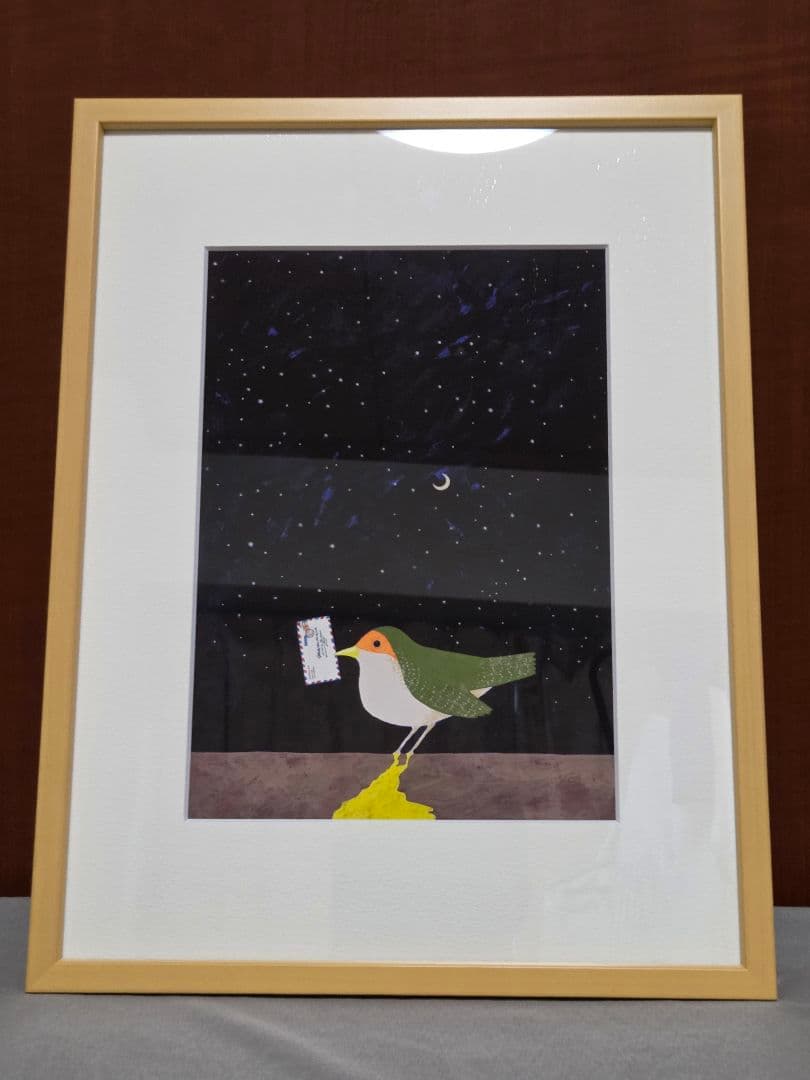 アート作品 週刊文春表紙レプリカ「時を越える鳥」