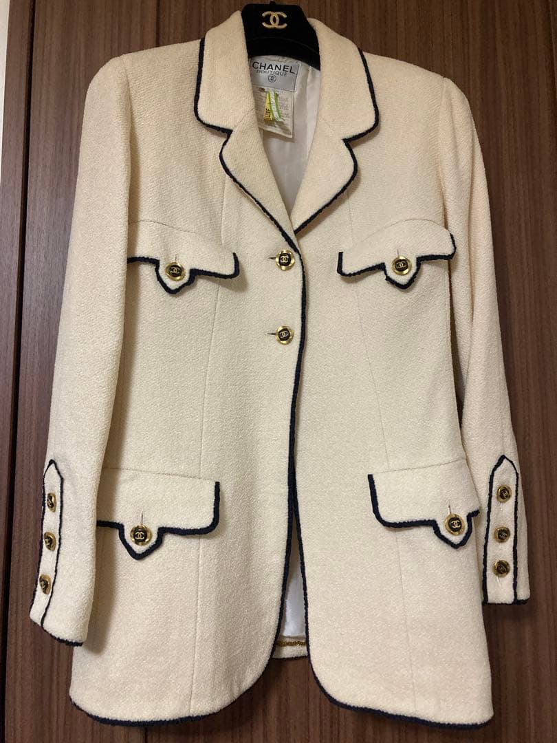 CHANEL ビンテージ　ジャケット 40