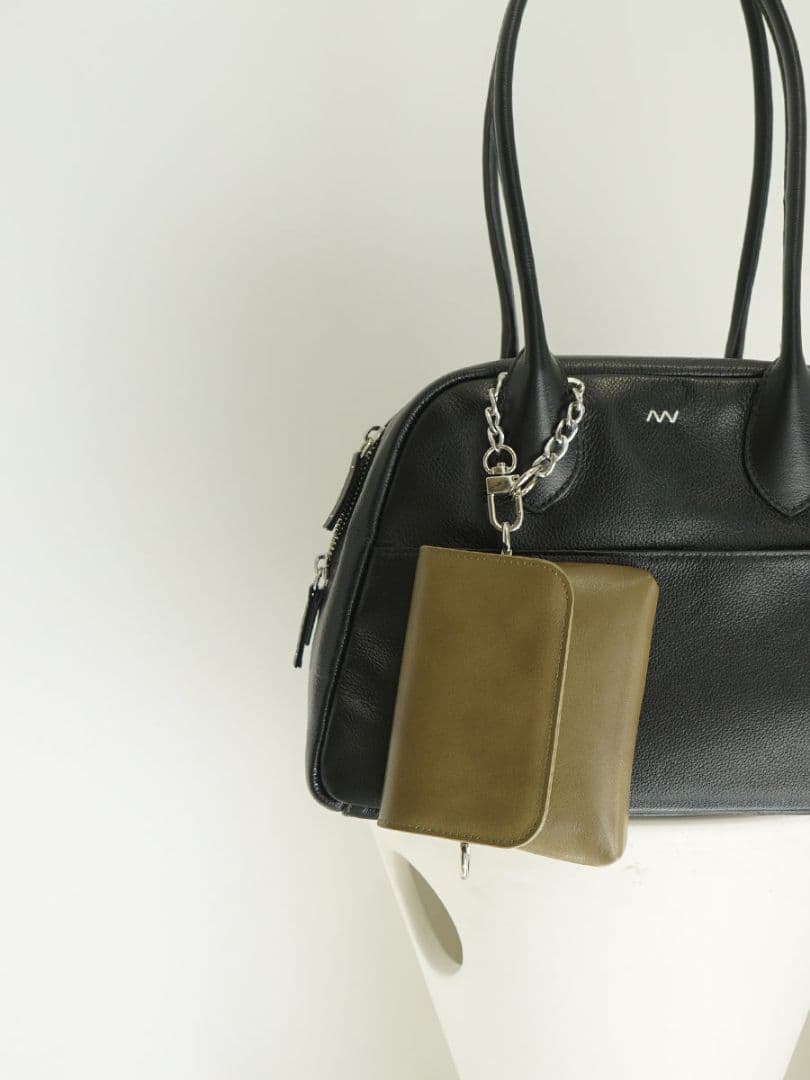 【未使用】YENN チェーンベルトポーチ 黒