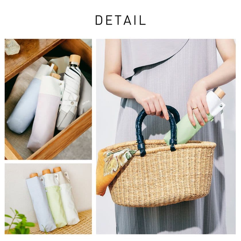 新品未使用 COKAGE+ 3段折りたたみ日傘　東レ　サマーシールド