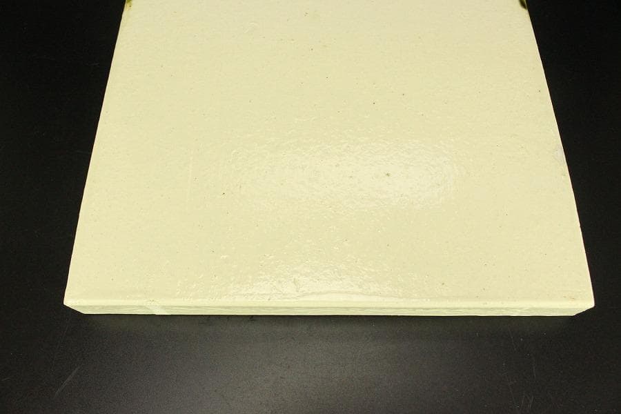 茶道具 織部 敷瓦 オリベ 美品(A185)