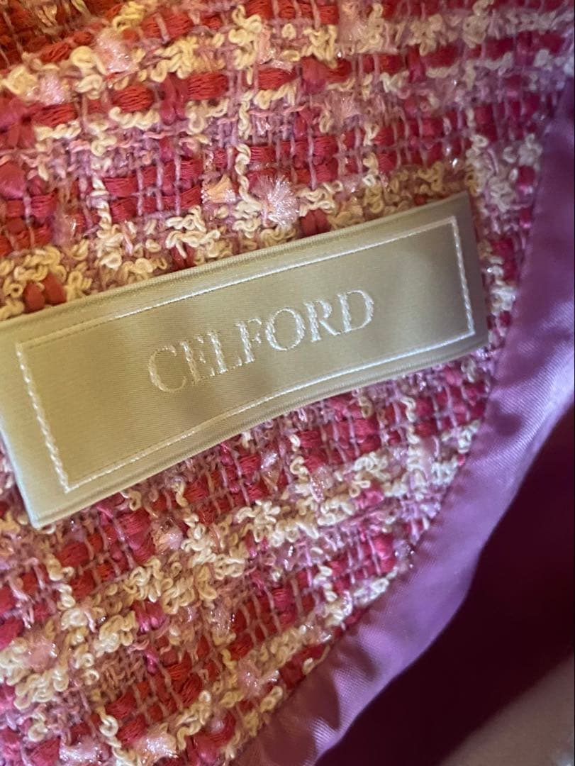 セルフォード バリエーションAラインツイードワンピース