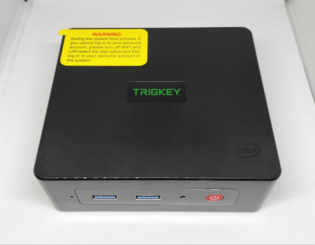 TRIGKEY G4 N100 ミニPC DDR4 16GB SSD 500GB