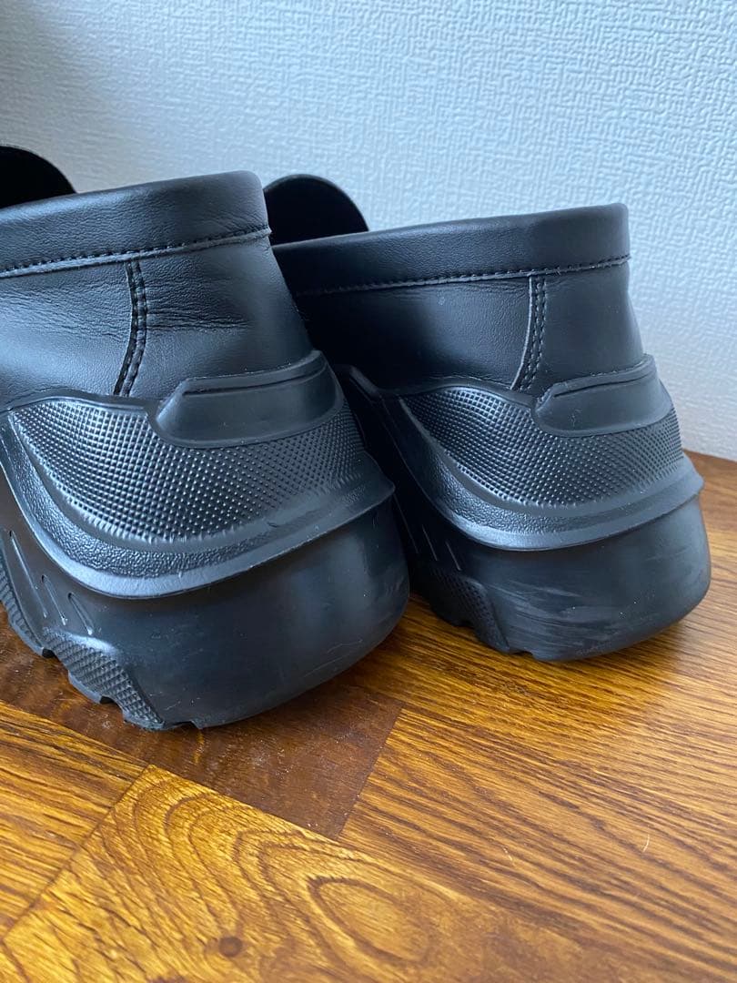 AKIKOAOKI ブラック ローファー 厚底