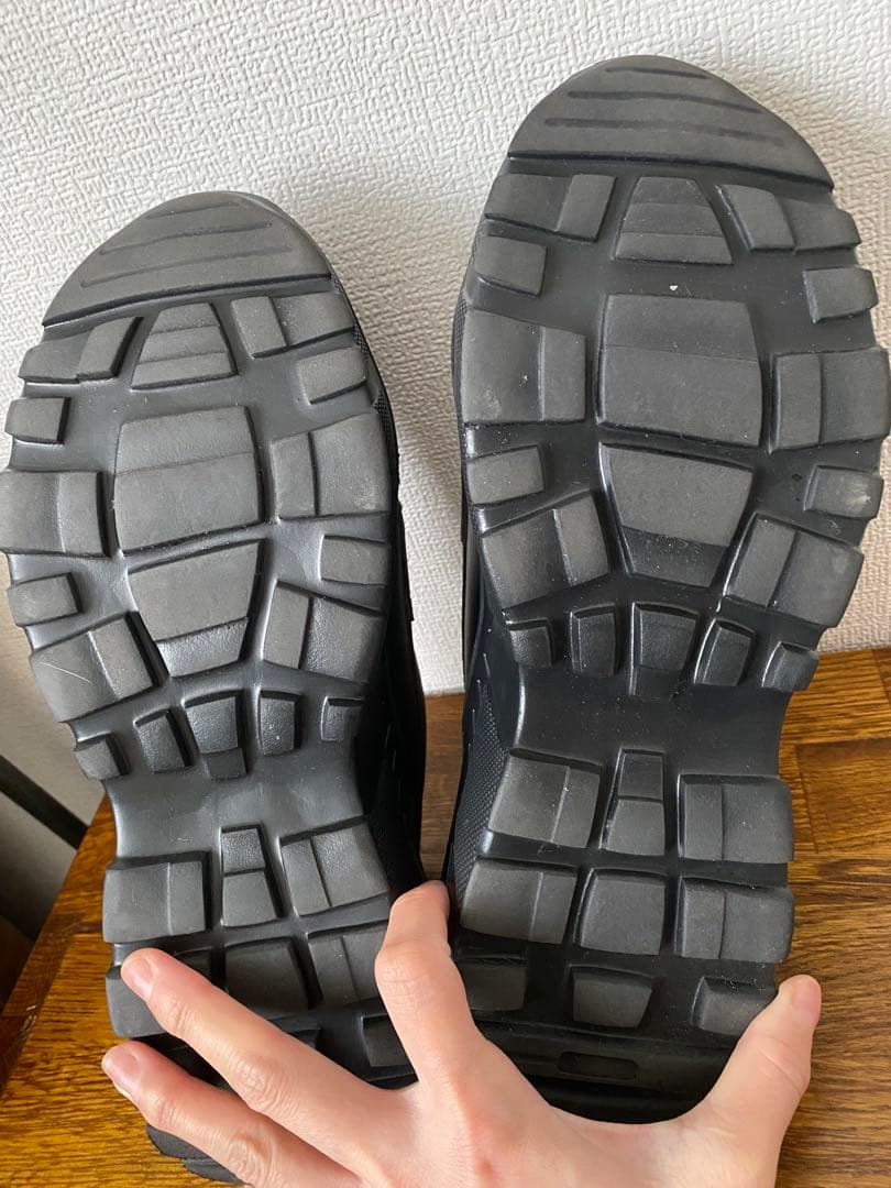 AKIKOAOKI ブラック ローファー 厚底