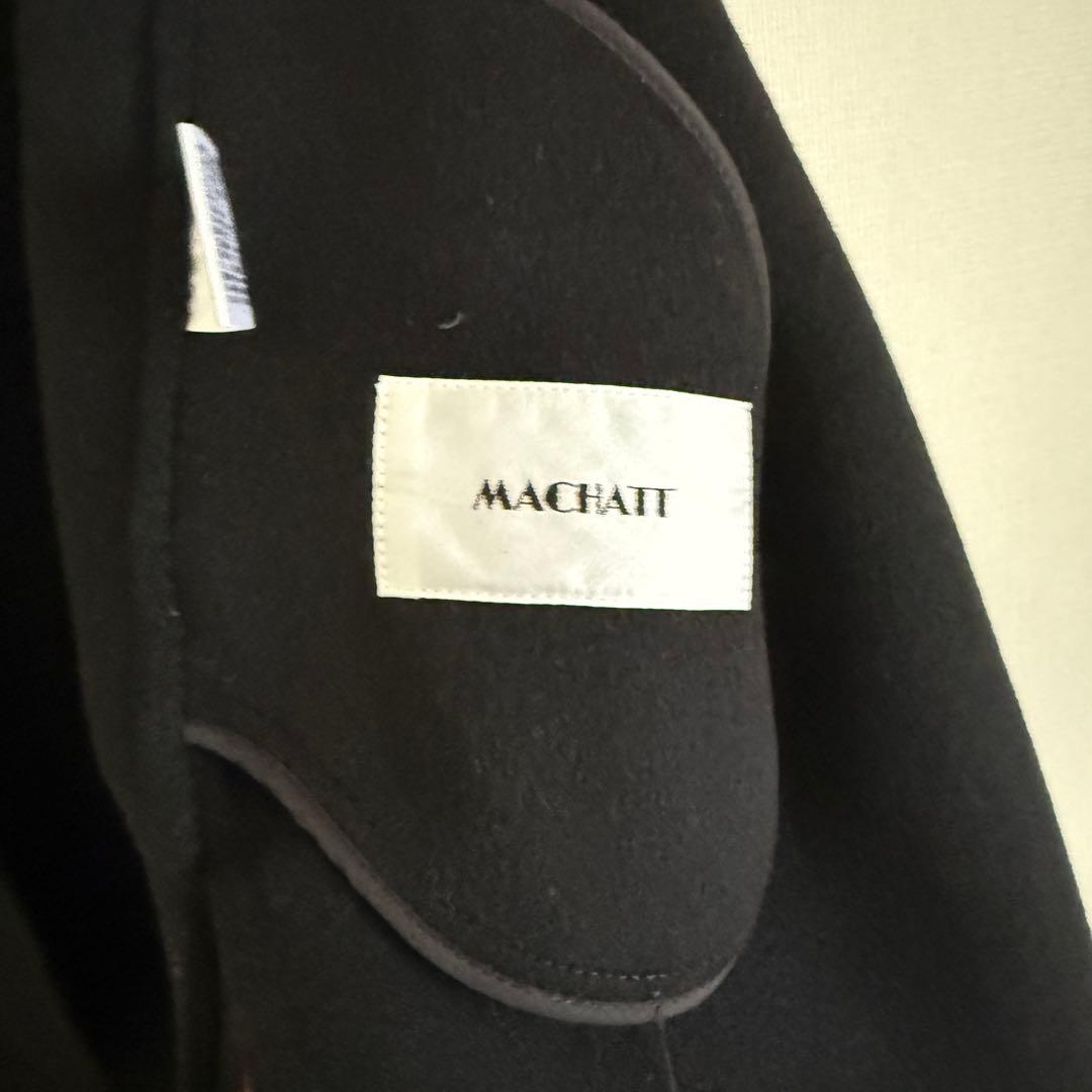 【美品】machatt リバーウールベスト ブラック