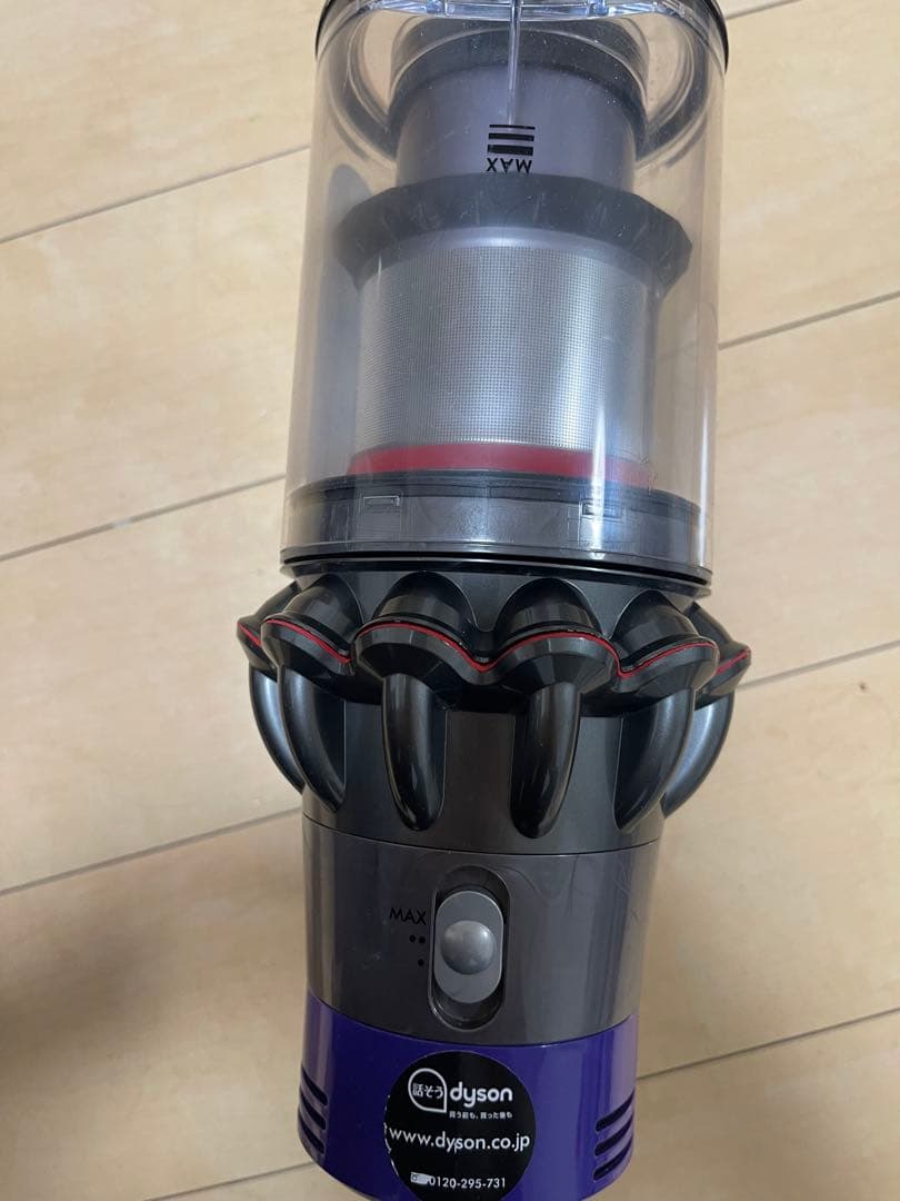 【美品】dyson V10 SV12　純正フロアドック付エコーモード63分