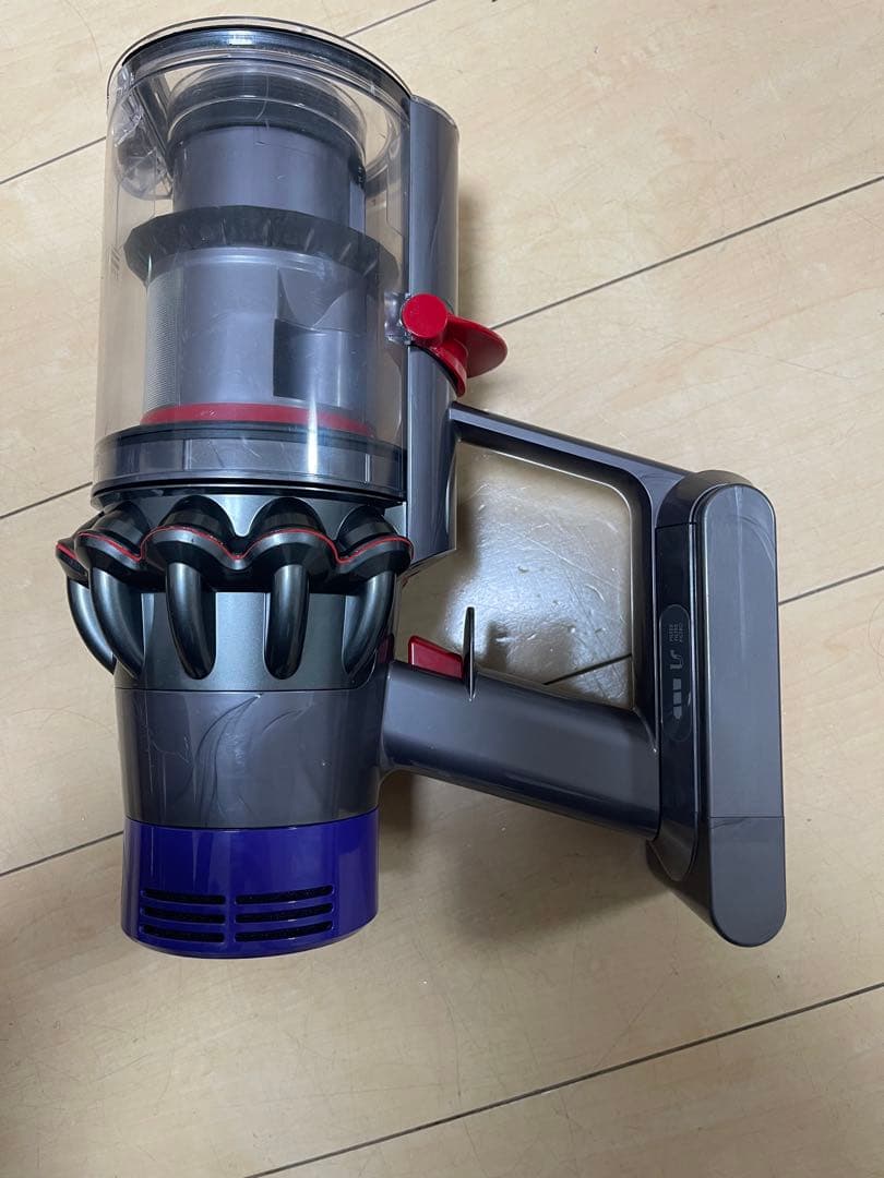 【美品】dyson V10 SV12　純正フロアドック付エコーモード63分