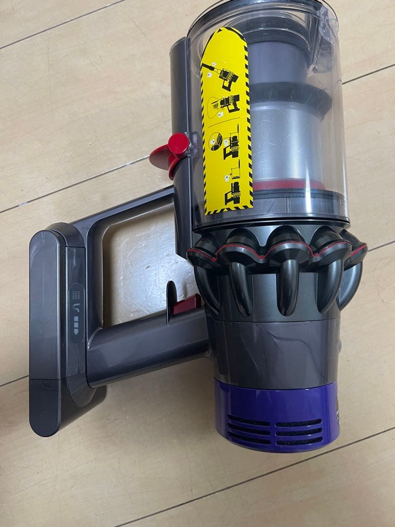 【美品】dyson V10 SV12　純正フロアドック付エコーモード63分