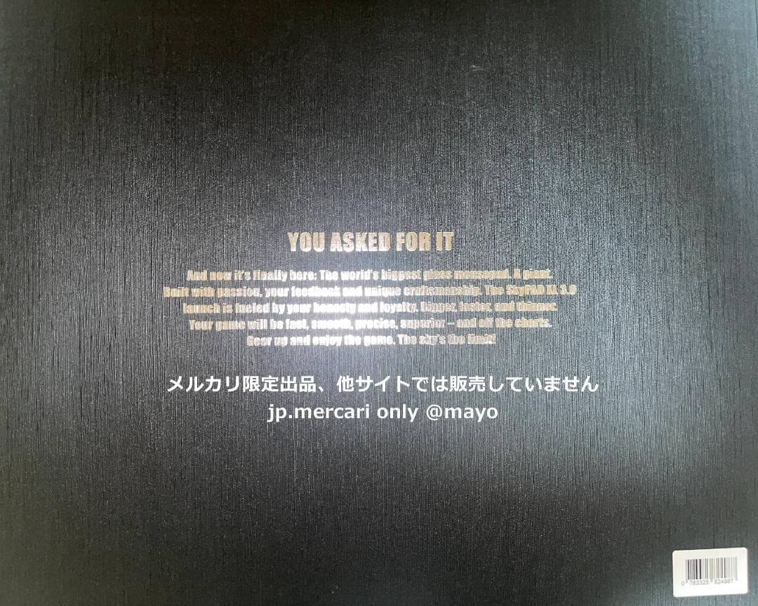 新品 SKYPAD3.0 Shiny Yume ガラスマウスパッド スカイパッド