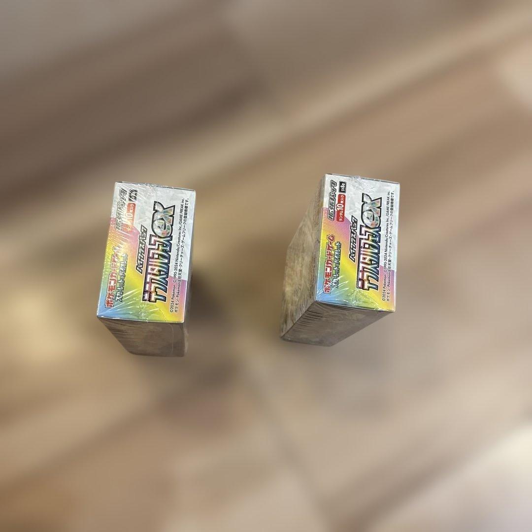ポケモンカードゲーム テラスタルフェスex シュリンク付き2BOXセット