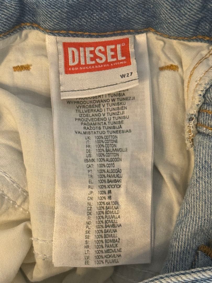 ディーゼル Straight Jeans 1996 D-Sire w27 /32