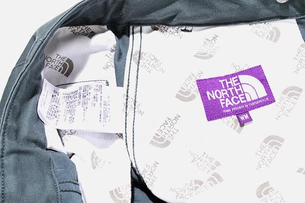 ノースフェイス パープルレーベル コットンツイル カーゴパンツWM