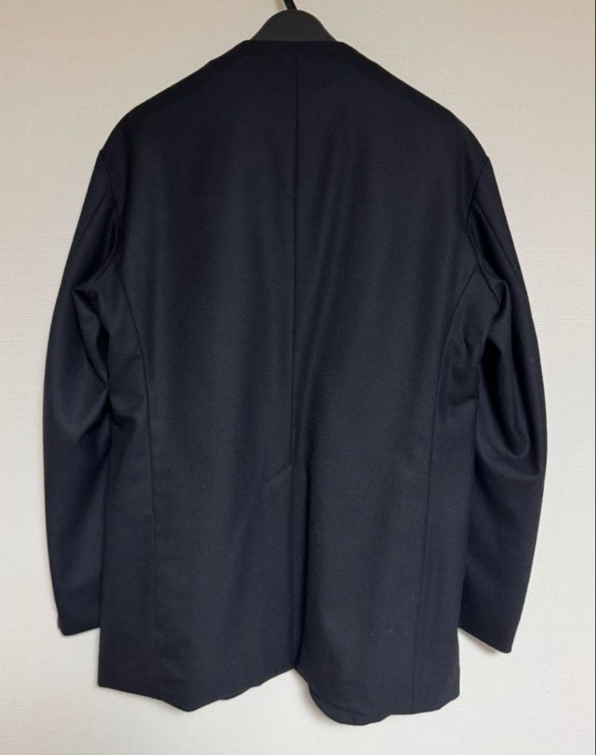 MBハイエンド尾州ウール クラシックノーカラージャケット