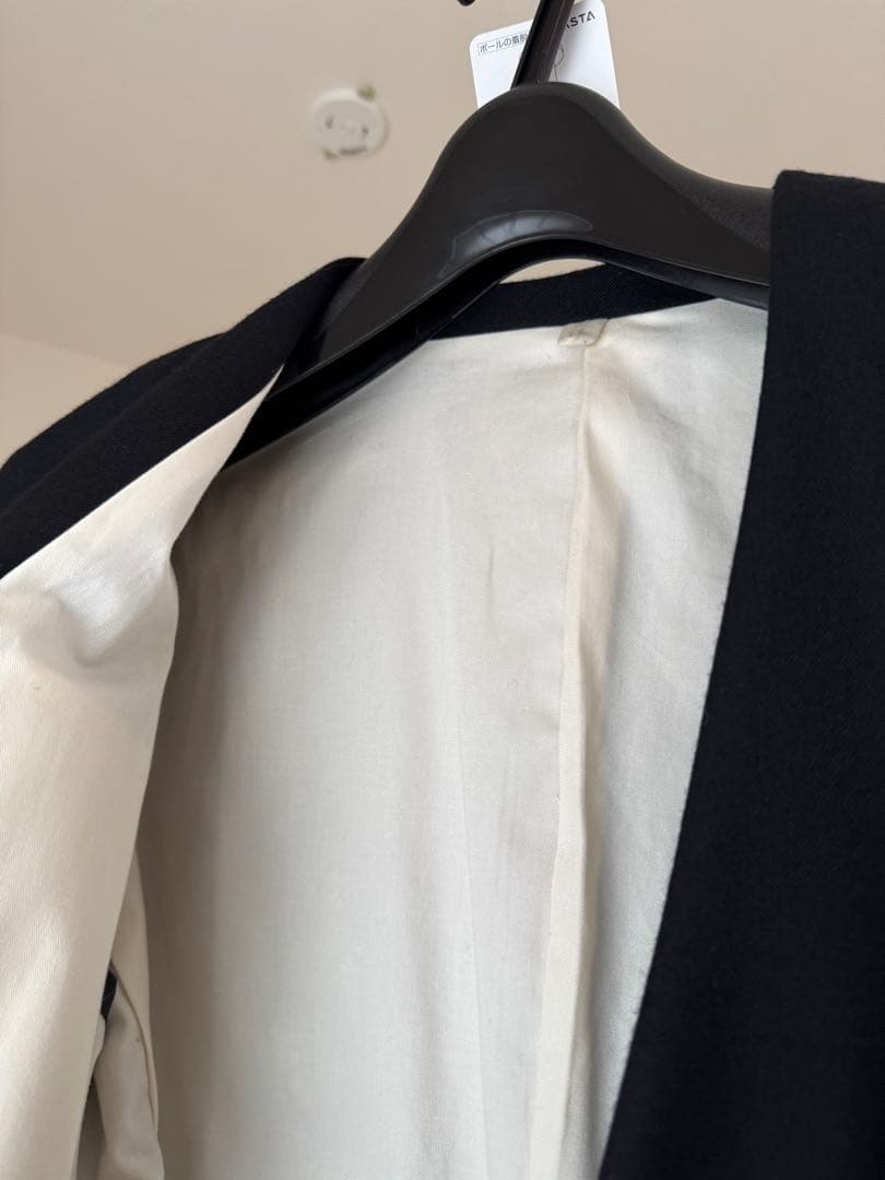 MBハイエンド尾州ウール クラシックノーカラージャケット
