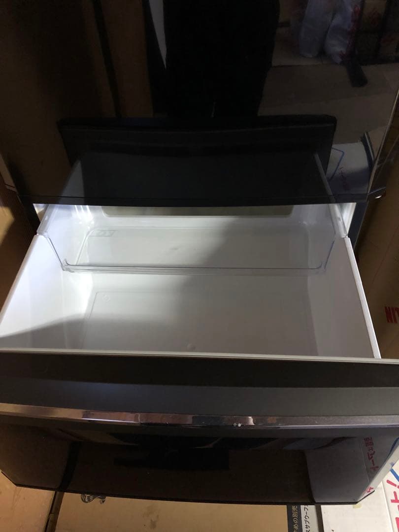 三菱ノンフロン冷凍冷蔵庫　MR-C34Y-B 美品　1年使用