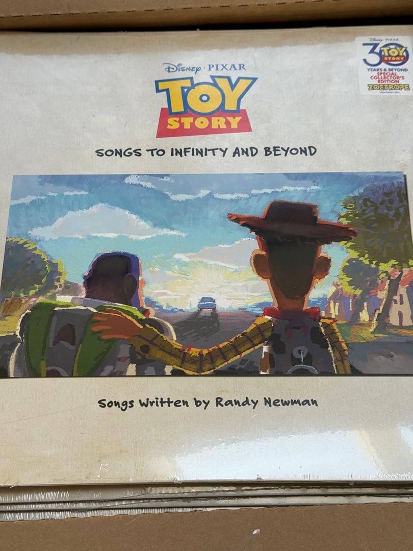 【在庫1】入手困難　30周年記念　トイ・ストーリー　ゾートロープ・レコード　LP