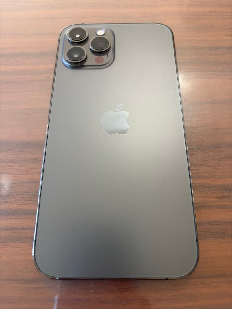 Apple 美品 iPhone12ProMAX グラファイト 128GB